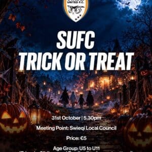 SUFC Halloween Trick or Treat!